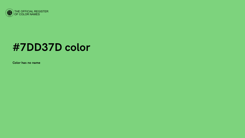 #7DD37D color image