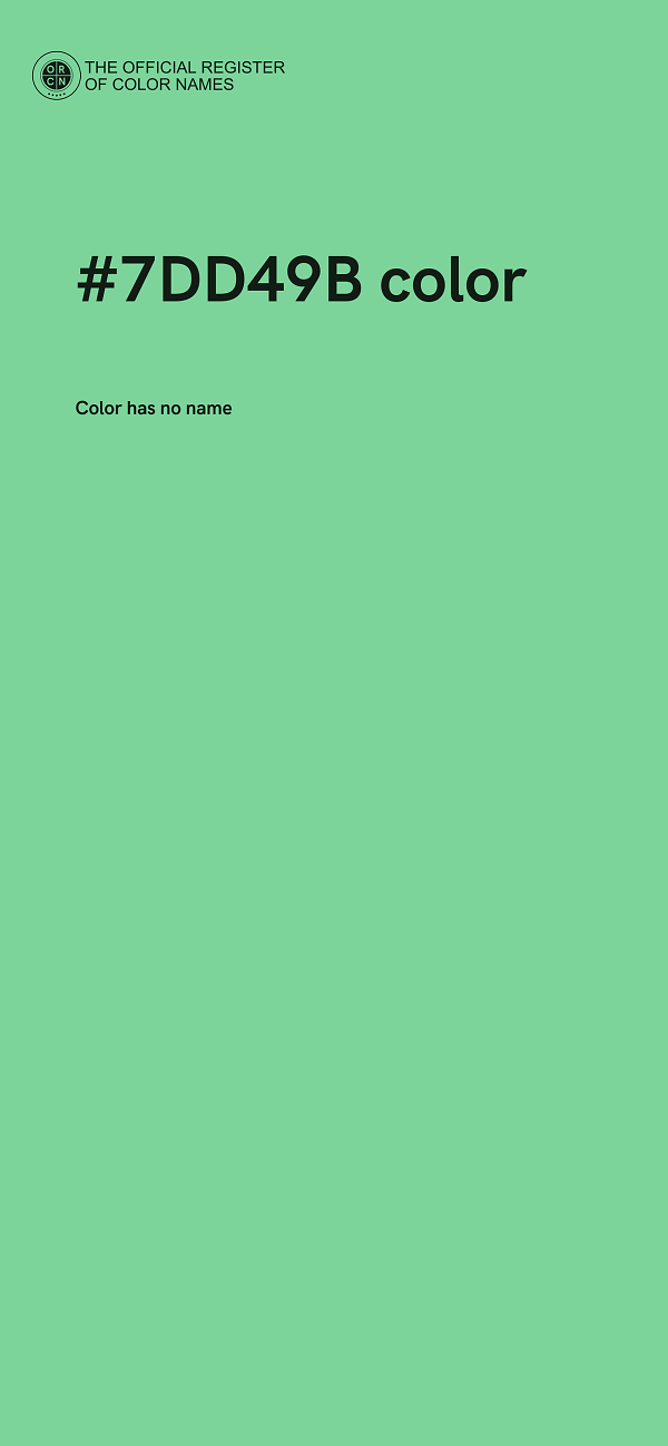 #7DD49B color image