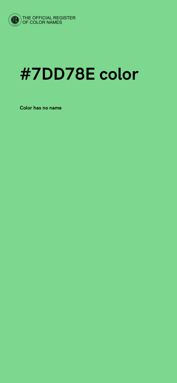#7DD78E color image