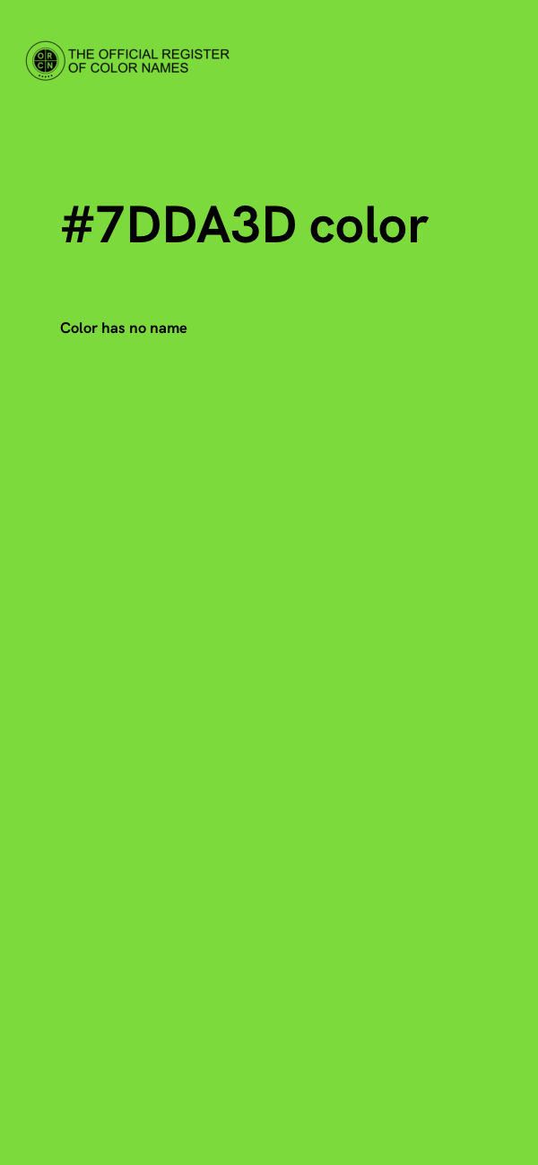 #7DDA3D color image