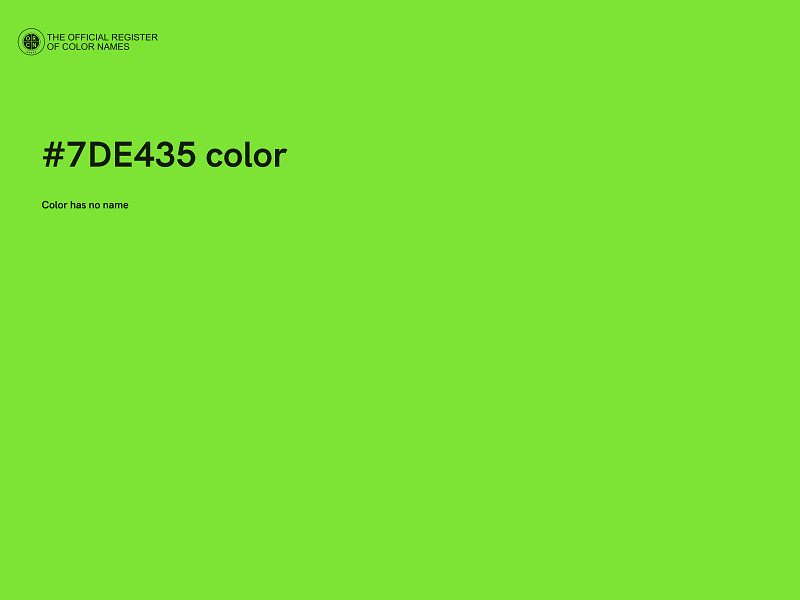 #7DE435 color image