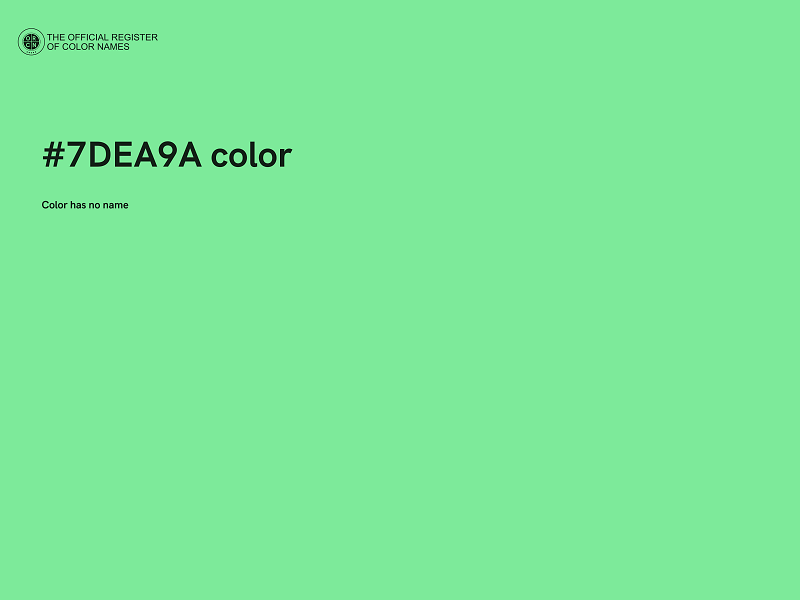 #7DEA9A color image