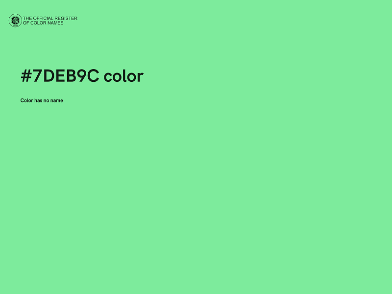 #7DEB9C color image