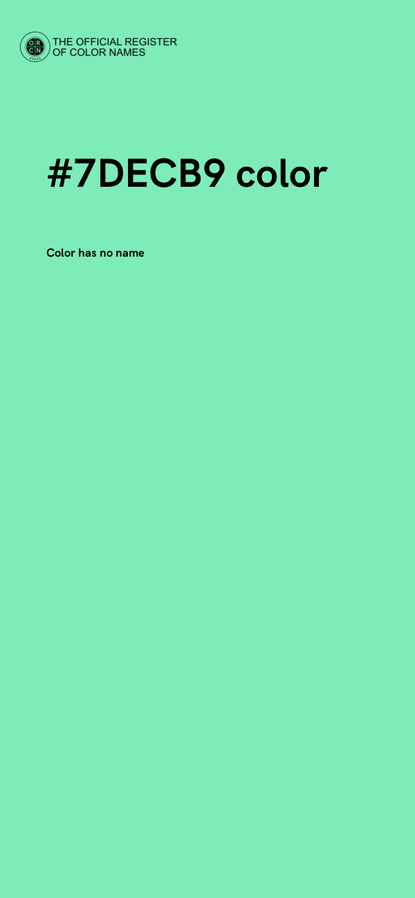 #7DECB9 color image