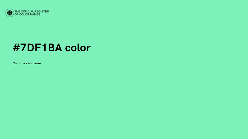 #7DF1BA color image