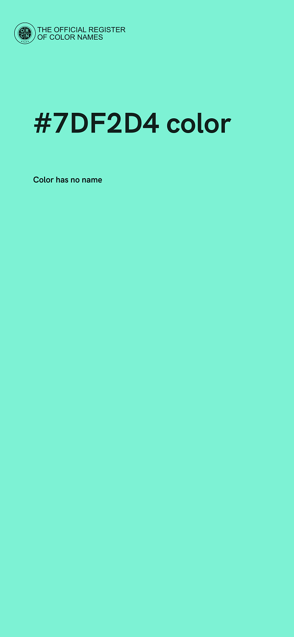 #7DF2D4 color image