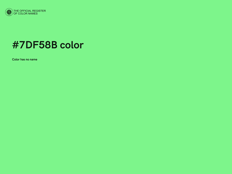 #7DF58B color image