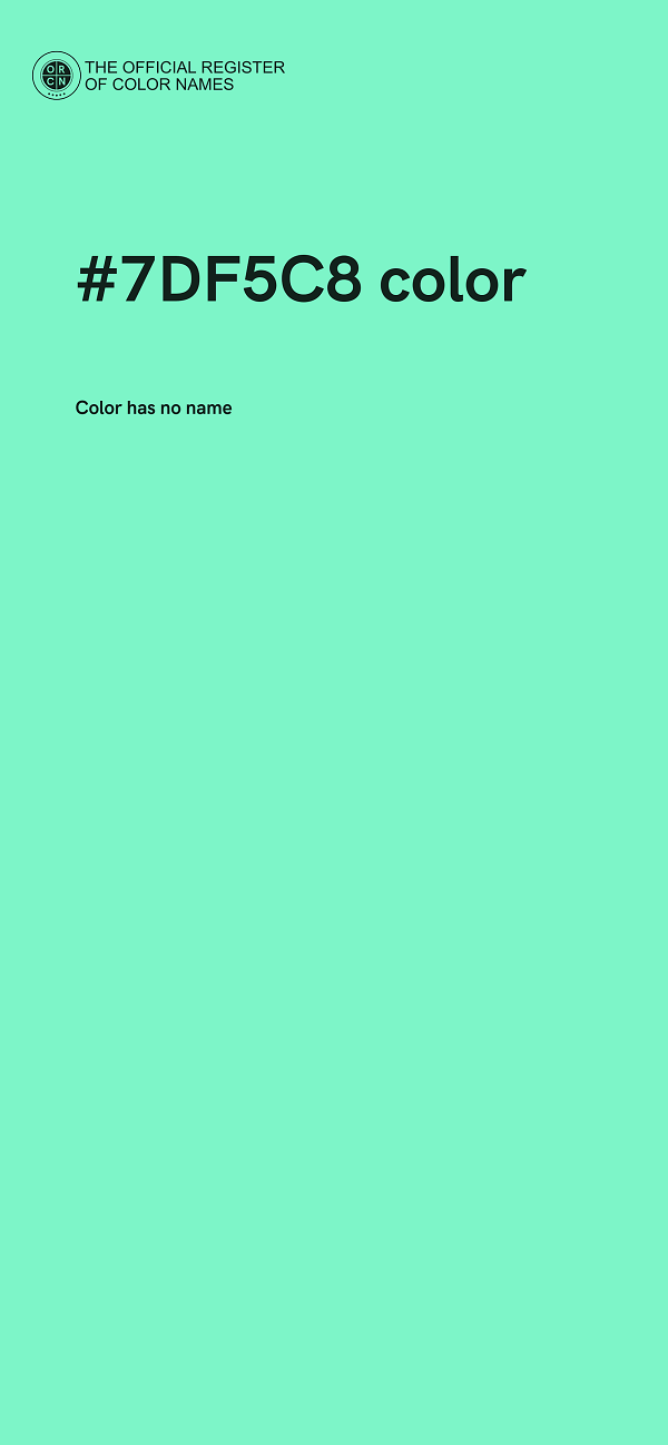 #7DF5C8 color image