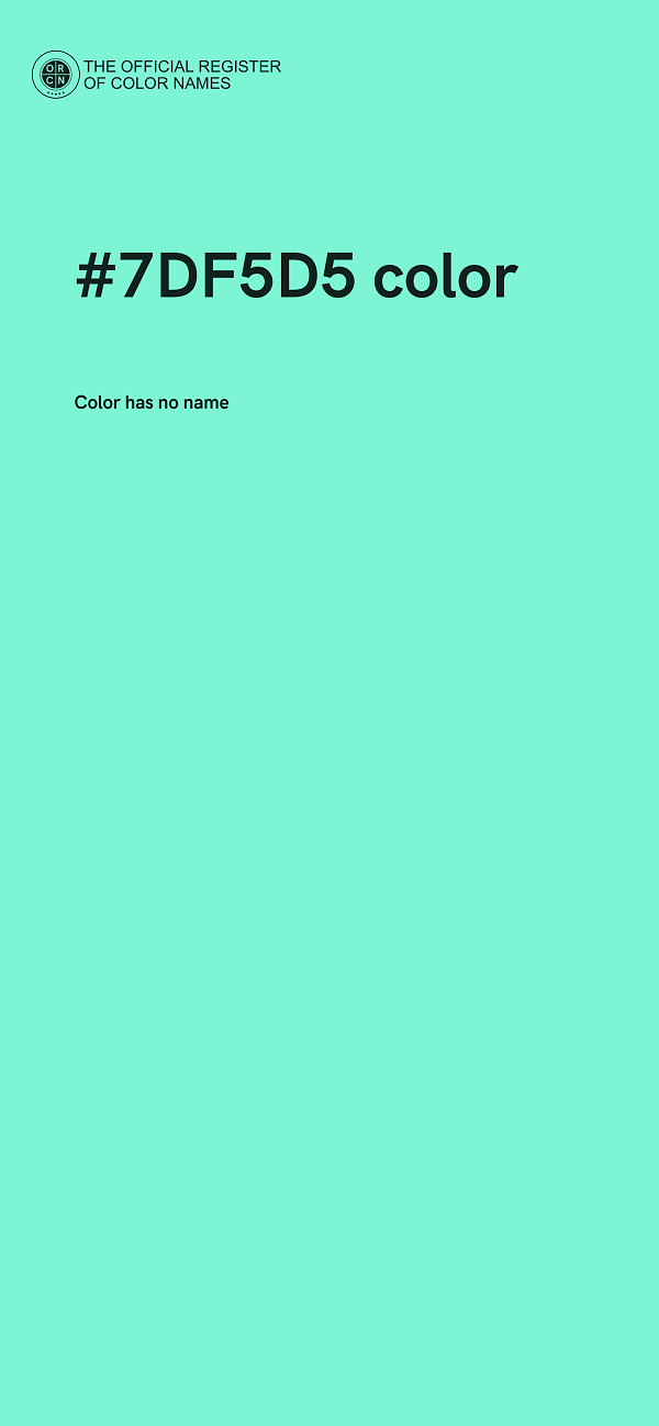 #7DF5D5 color image