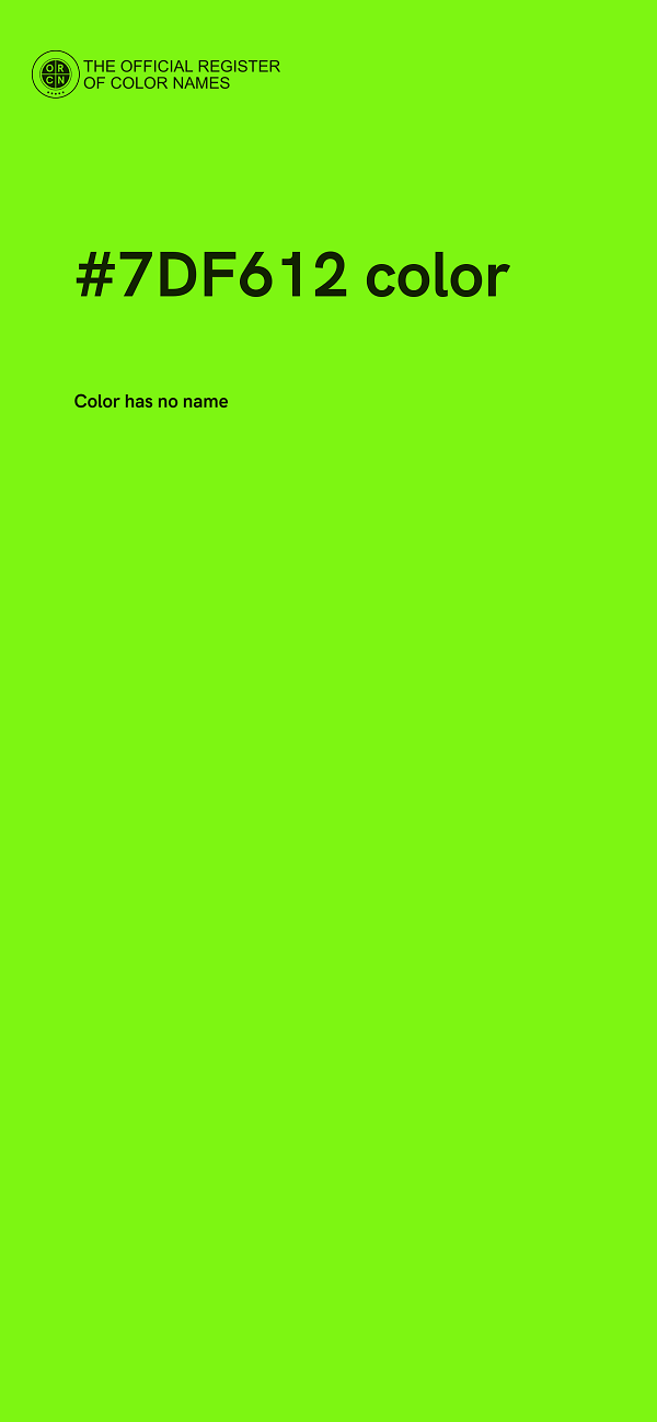 #7DF612 color image