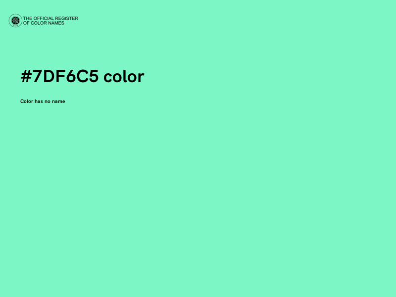 #7DF6C5 color image