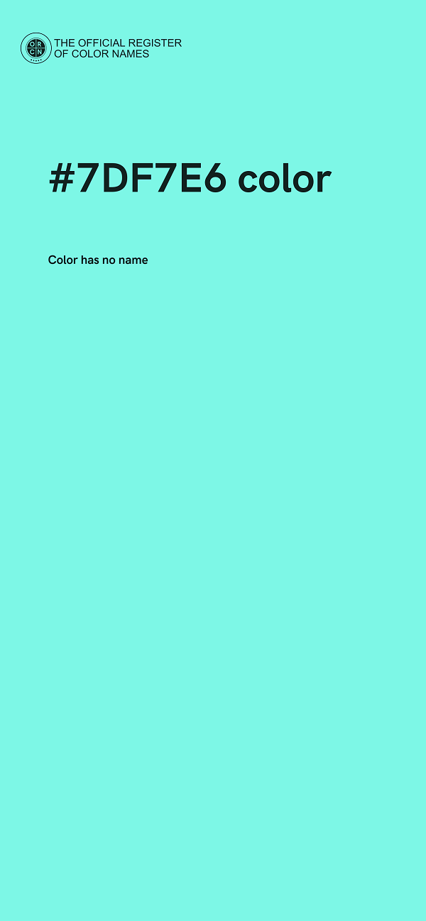 #7DF7E6 color image