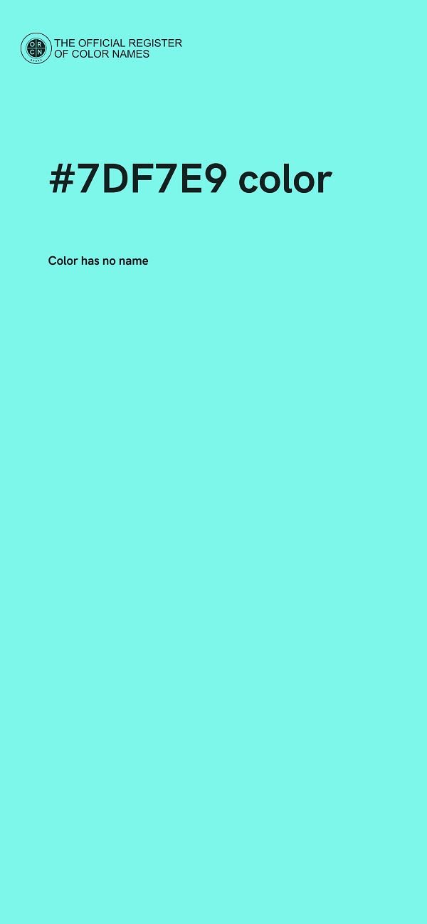 #7DF7E9 color image