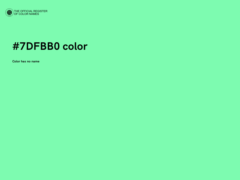 #7DFBB0 color image