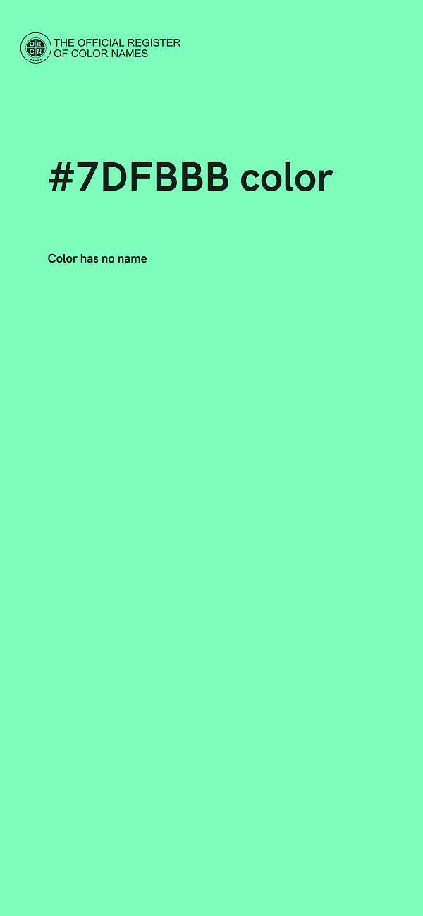 #7DFBBB color image