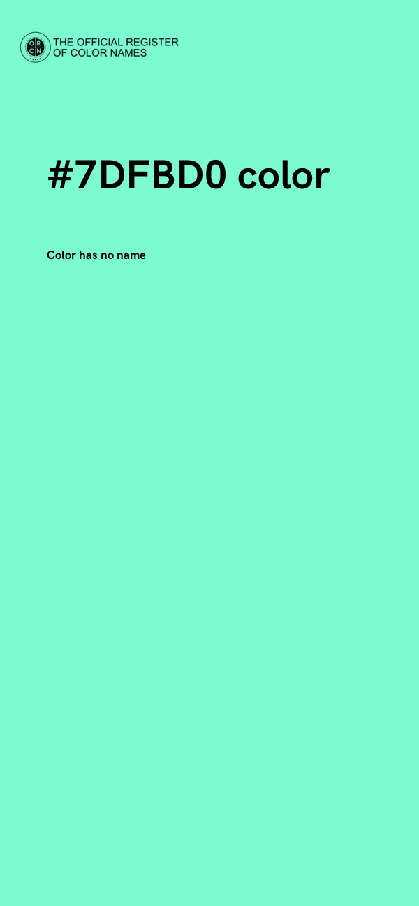#7DFBD0 color image