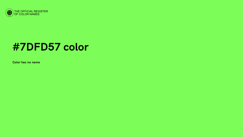 #7DFD57 color image