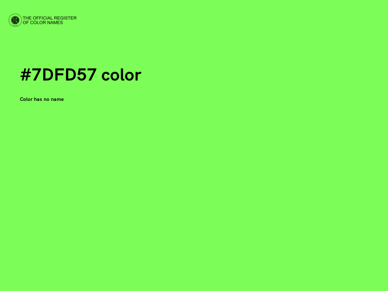 #7DFD57 color image