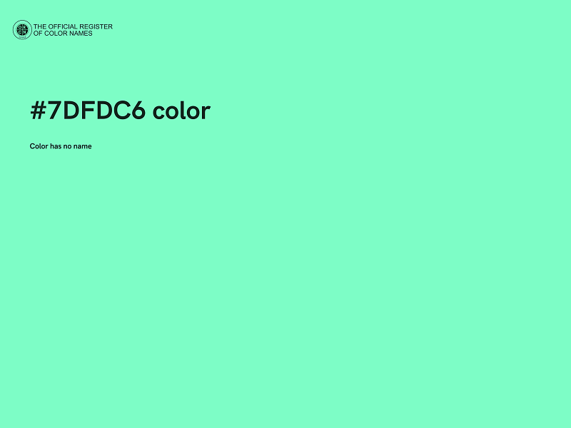 #7DFDC6 color image