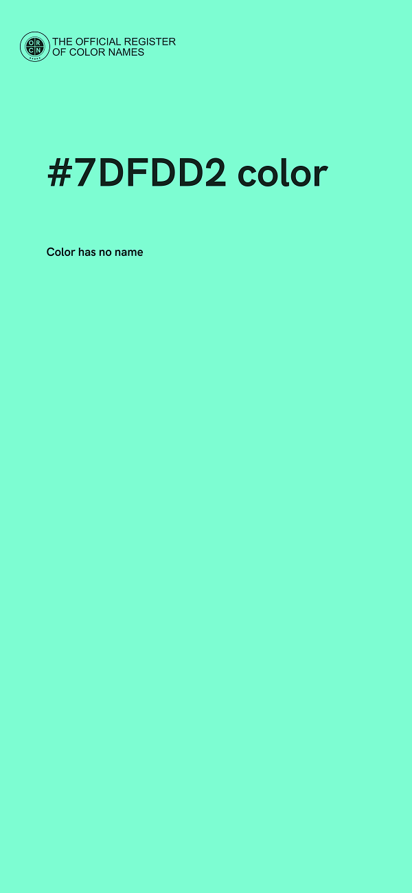 #7DFDD2 color image