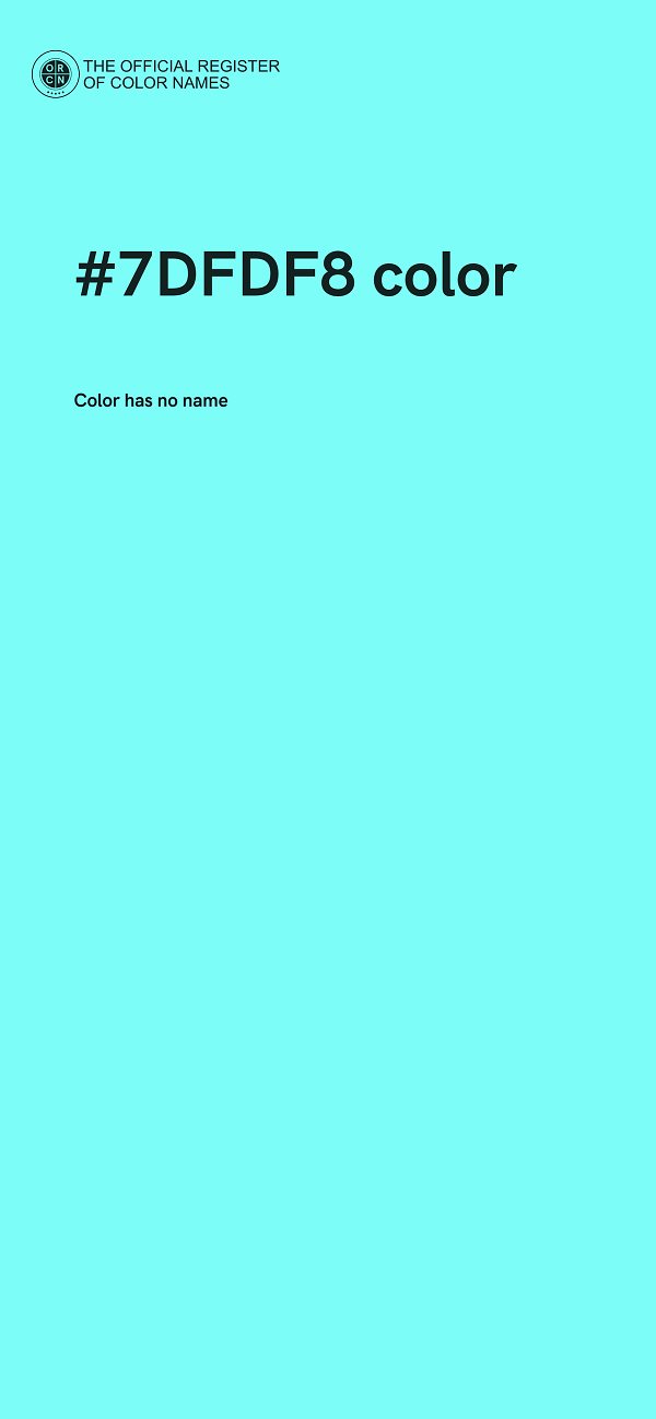 #7DFDF8 color image