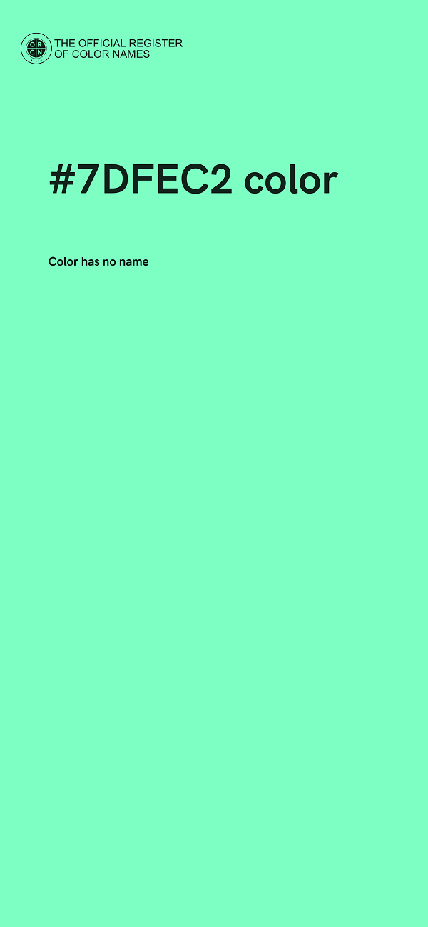 #7DFEC2 color image