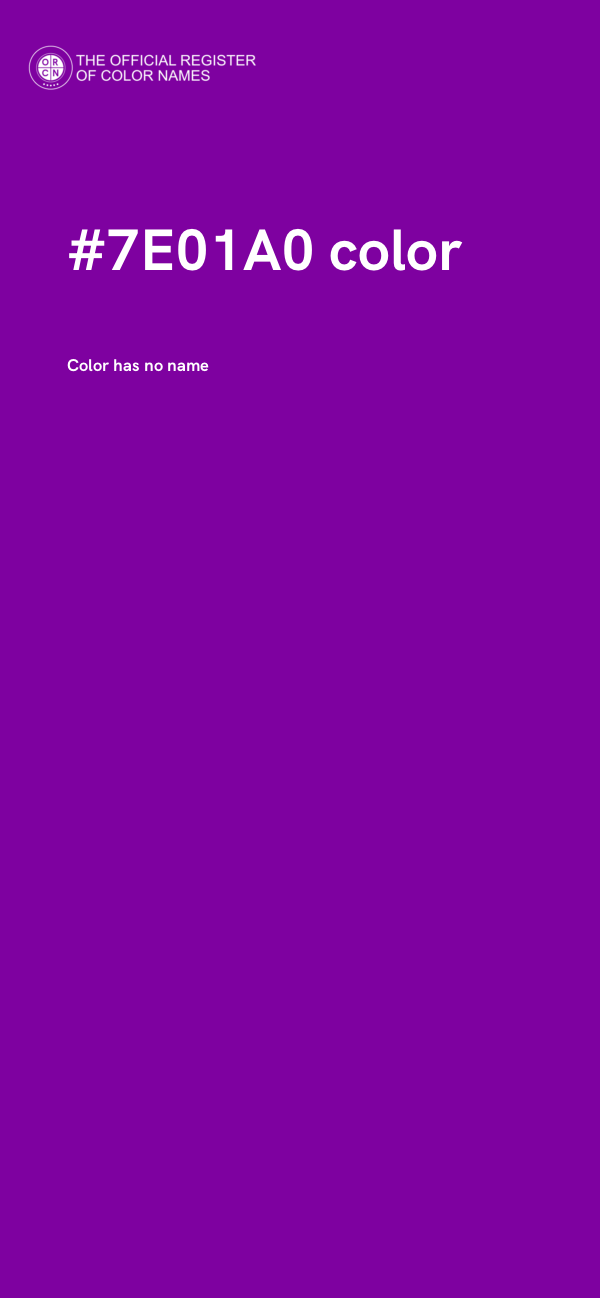#7E01A0 color image