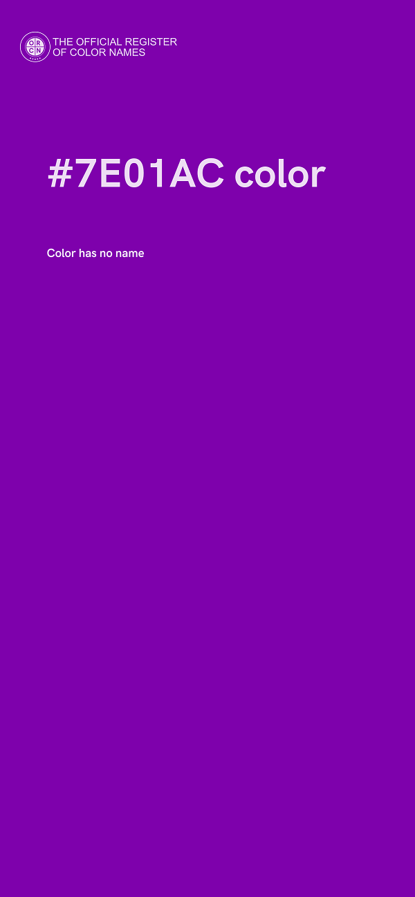 #7E01AC color image