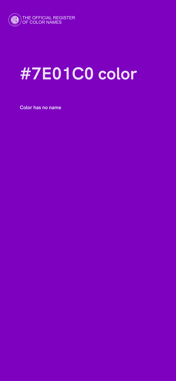 #7E01C0 color image