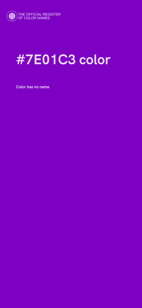 #7E01C3 color image