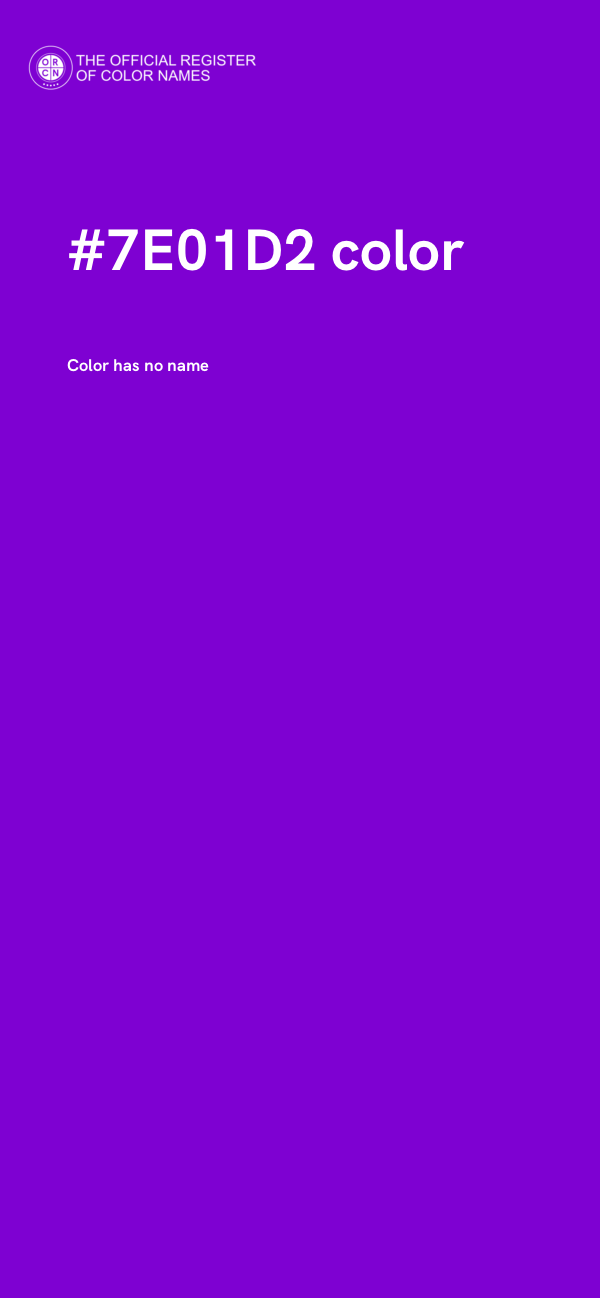 #7E01D2 color image
