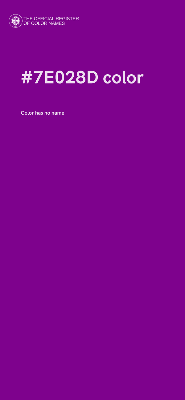 #7E028D color image