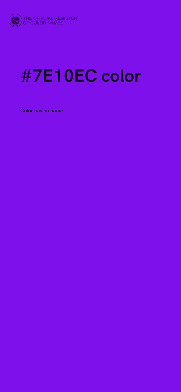 #7E10EC color image