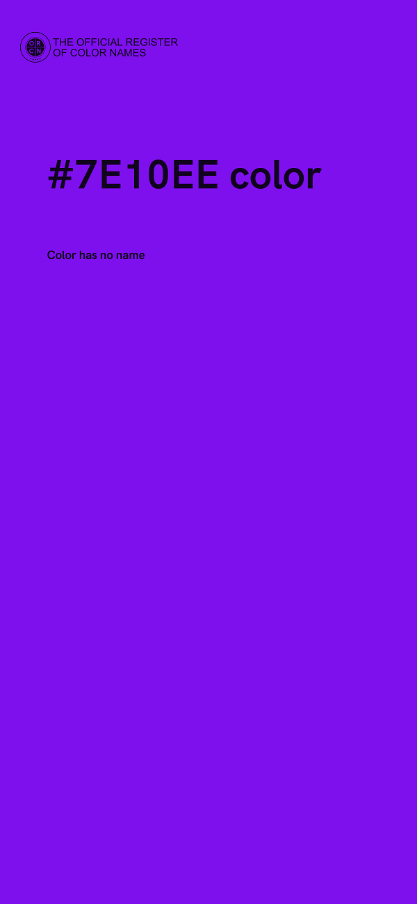 #7E10EE color image