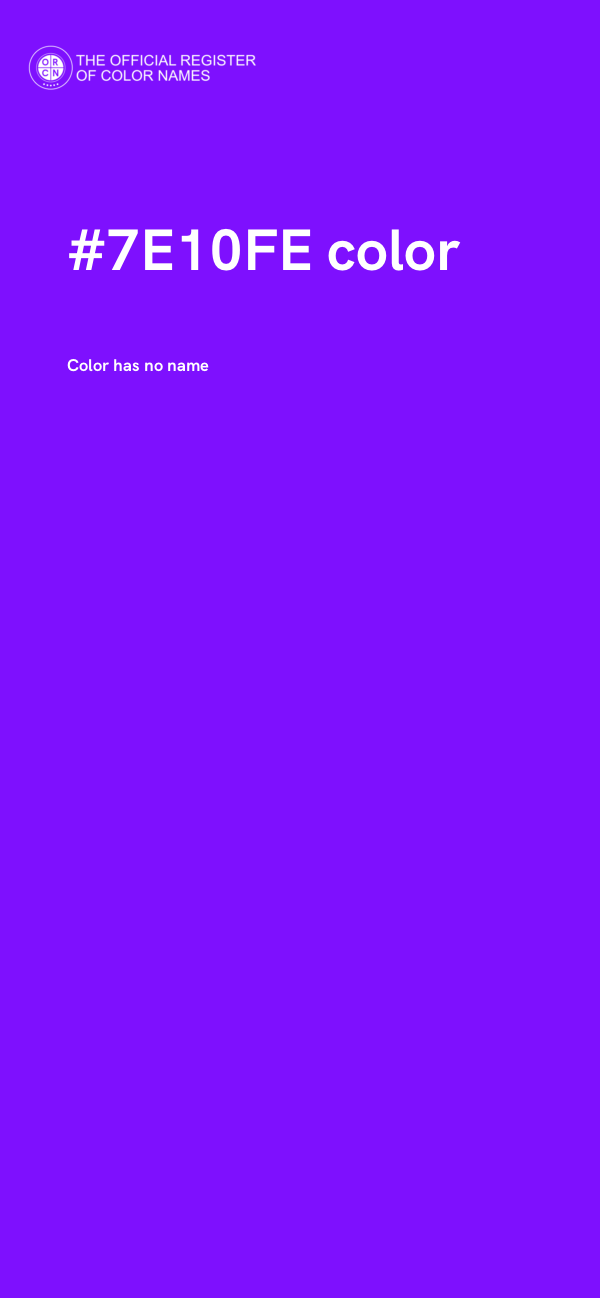 #7E10FE color image