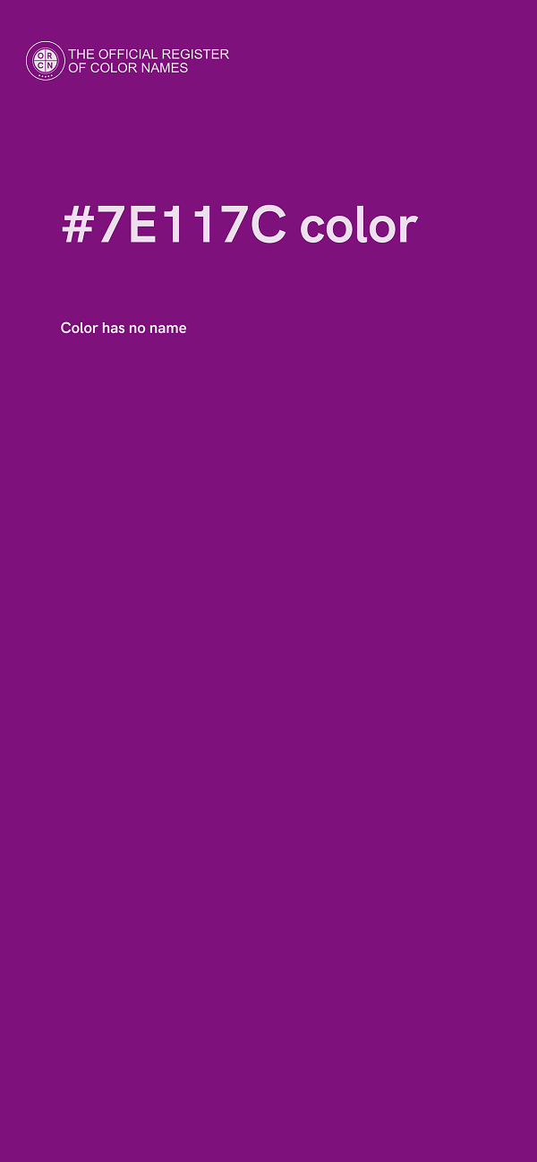 #7E117C color image