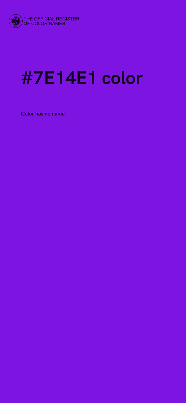 #7E14E1 color image
