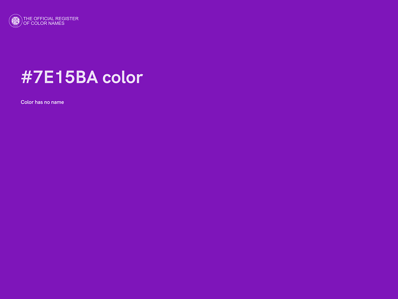 #7E15BA color image