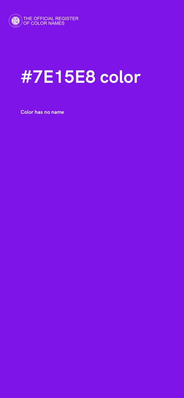 #7E15E8 color image