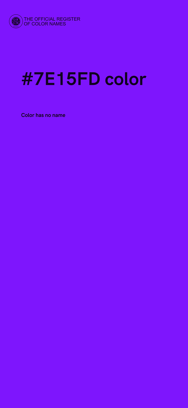 #7E15FD color image
