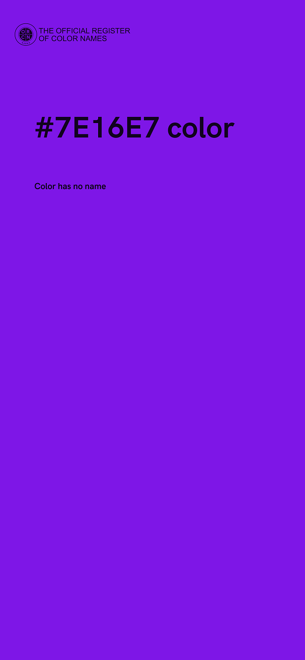 #7E16E7 color image
