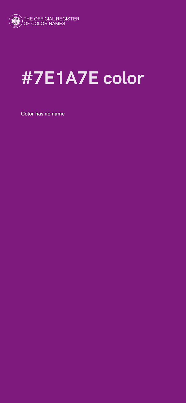 #7E1A7E color image
