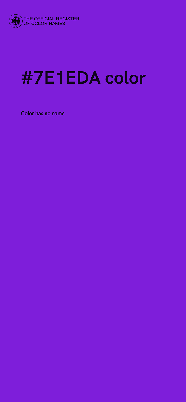 #7E1EDA color image