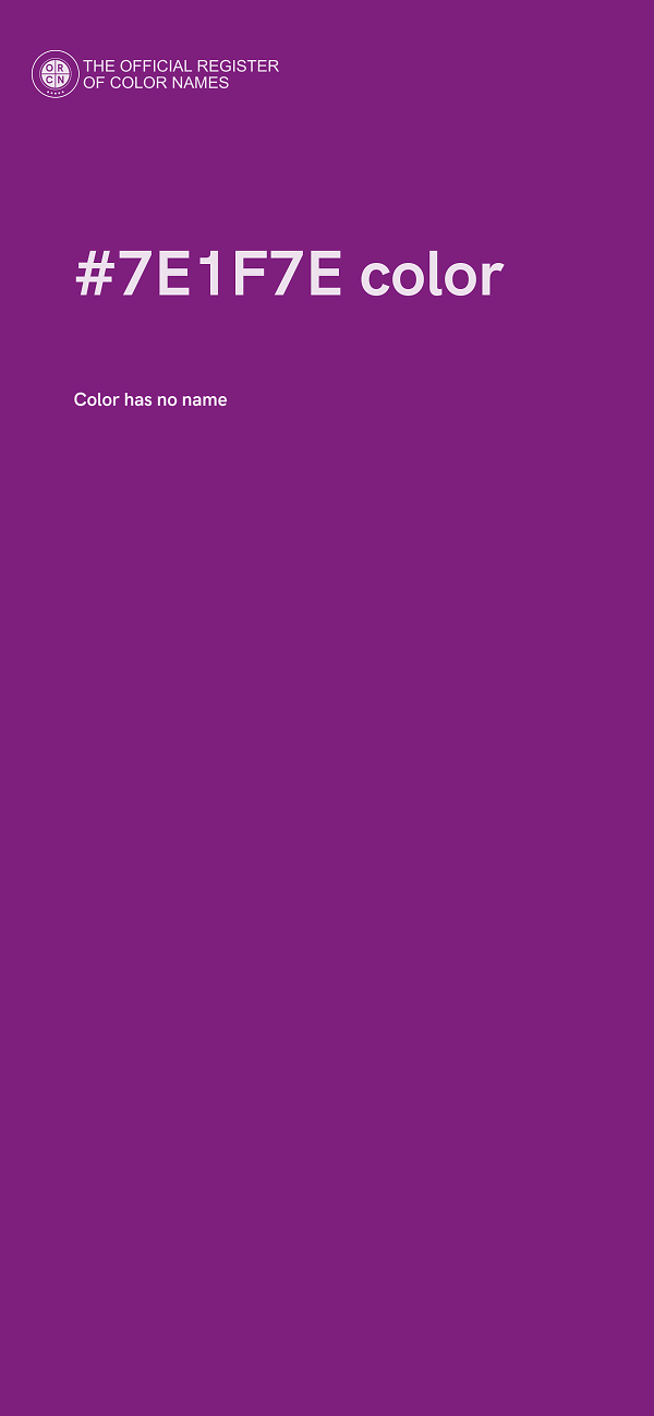 #7E1F7E color image
