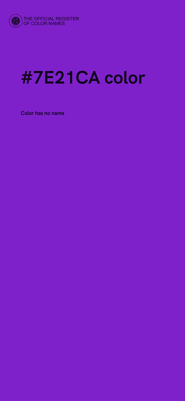 #7E21CA color image