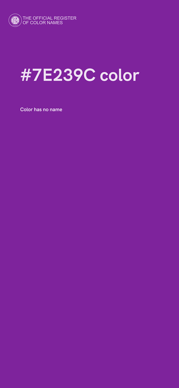 #7E239C color image