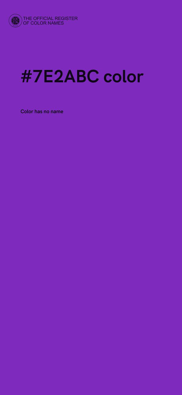 #7E2ABC color image