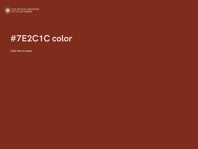 #7E2C1C color image