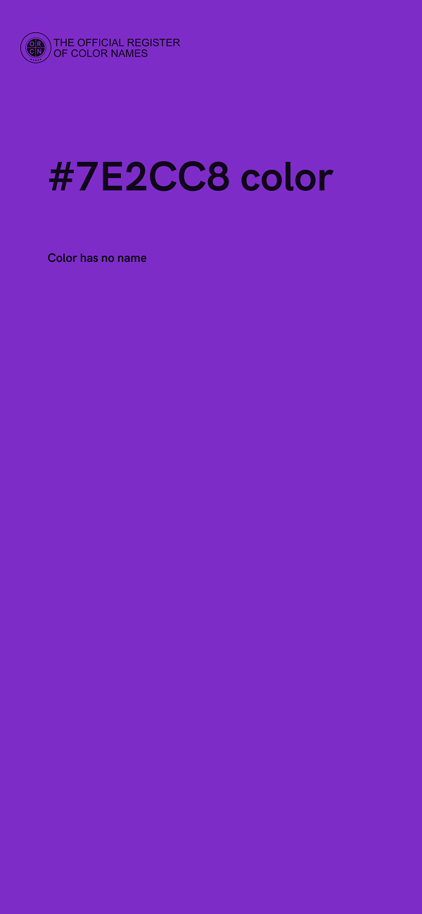 #7E2CC8 color image
