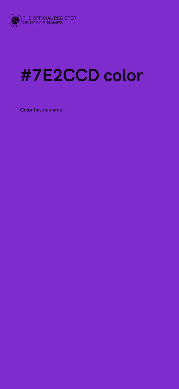 #7E2CCD color image